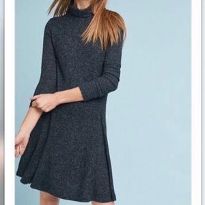 Saturday Sunday mock turtle neck sweater dress